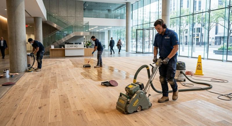 Our team working on Flooring Service projects in Freehold, NJ