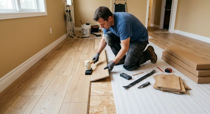Laminate Floor Installation in Colonia, NJ