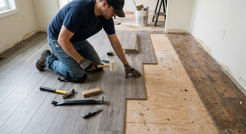 Laminate Floor Installation in Long Branch, NJ