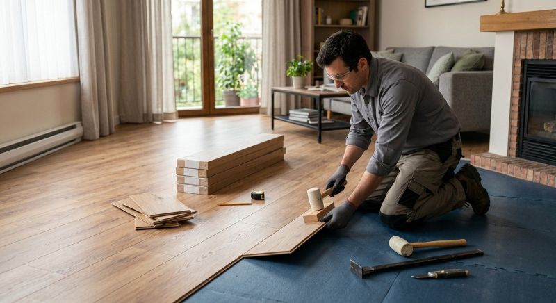 Laminate Floor Replacement in East Brunswick, NJ