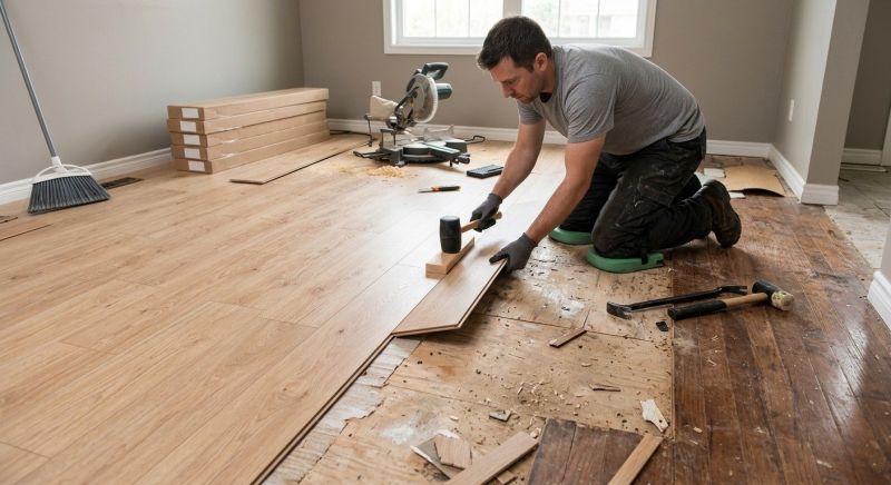 Laminate Floor Replacement in Hightstown, NJ