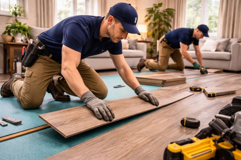 Laminate Flooring Replacement in Freehold, NJ