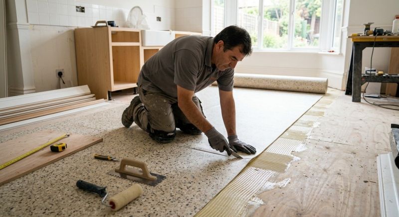 Linoleum Floor Installation in Brielle, NJ