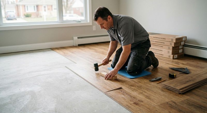 Linoleum Floor Installation in Metuchen, NJ