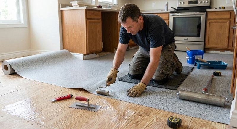 Linoleum Floor Installation in Metuchen, NJ