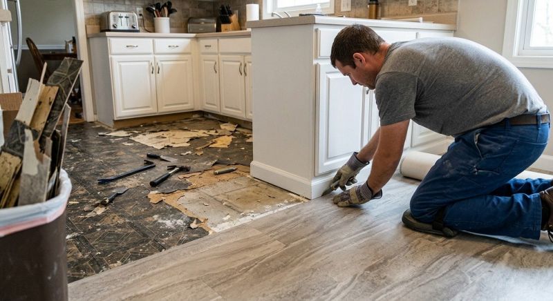 Linoleum Floor Installation in Ocean County, NJ