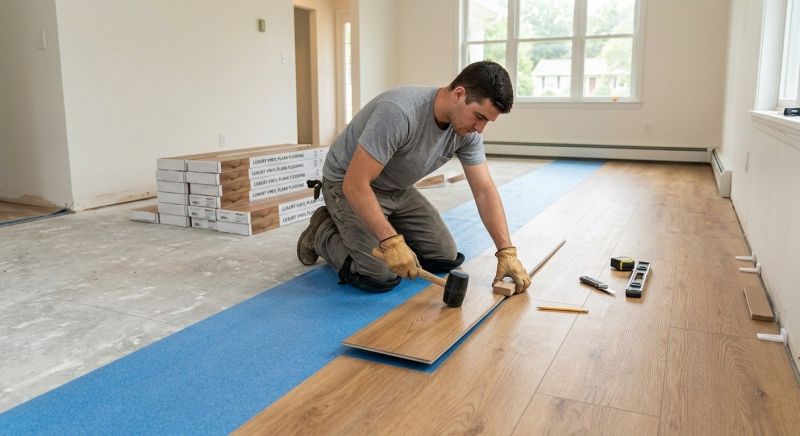 Lvt Flooring Installation in Colts Neck, NJ