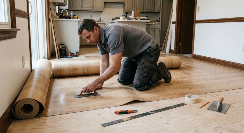 Sheet Flooring Installation in Toms River, NJ