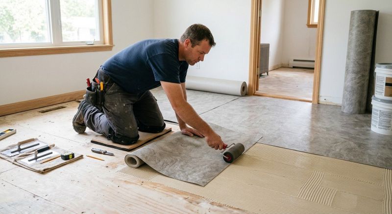 Sheet Vinyl Installation in Long Branch, NJ