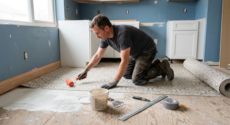 Sheet Vinyl Installation in Woodbridge, NJ