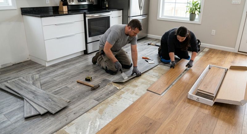 Vinyl Tile Replacement in Freehold, NJ