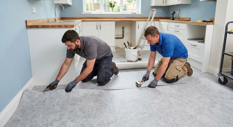 Sheet Linoleum Installation in Toms River, NJ